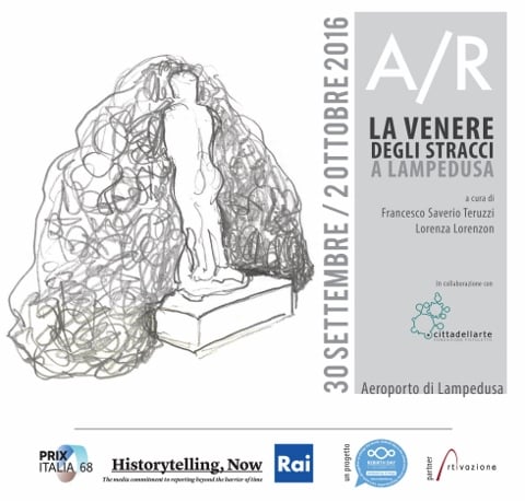 Michelangelo Pistoletto – A/R La Venere degli Stracci a Lampedusa